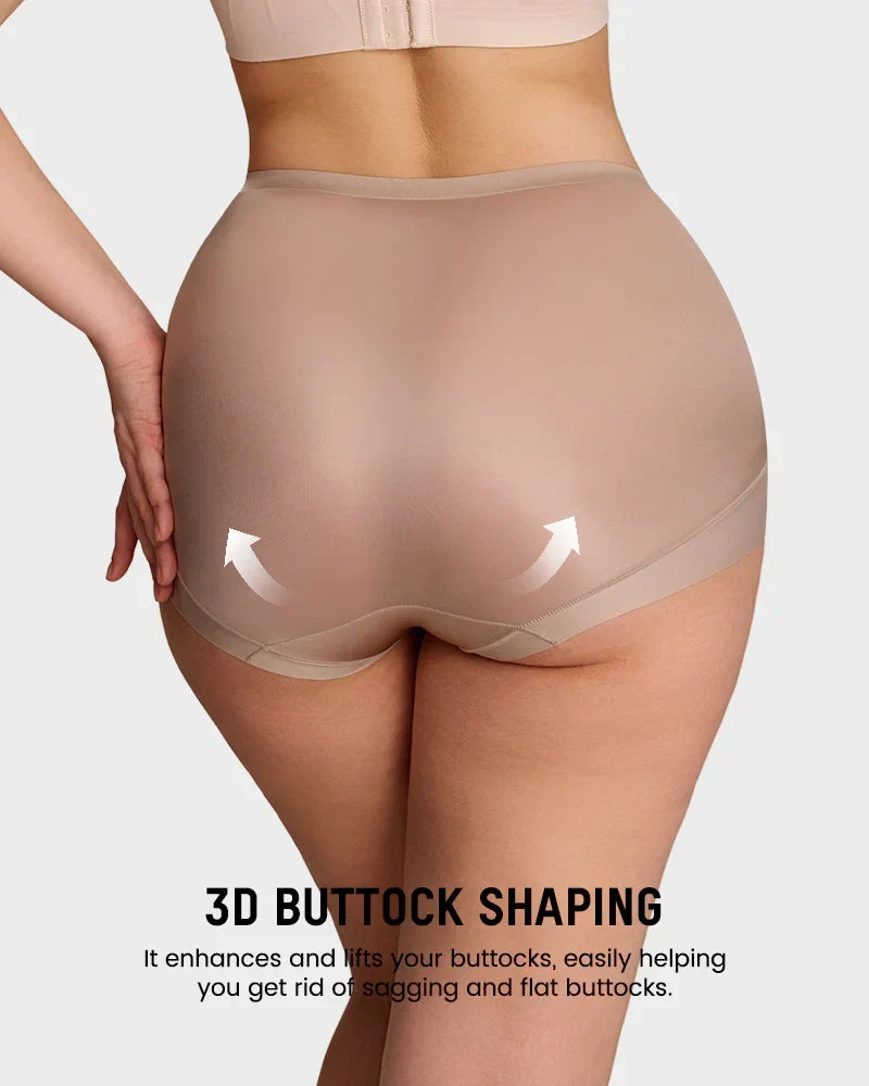 💖💖Last Day-Buy 1 Get 3 Packs💖Plus-Size High-Waist Cross Tummy Control Panties