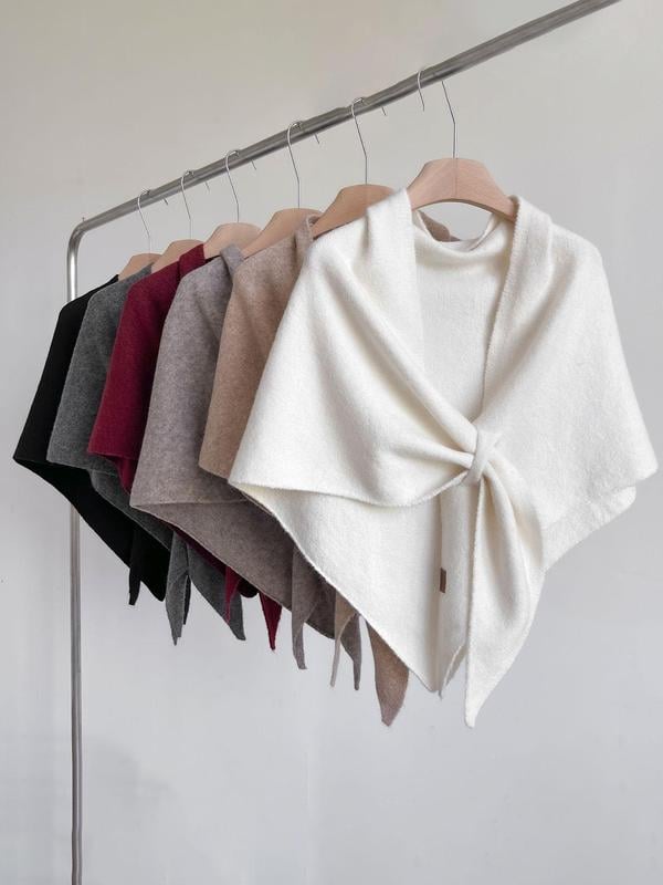 🔥Last Day Promotion - ￡12.99!💖Women's Solid-Color Cashmere Scarf, Your Everyday Touch of Elegance!🍂