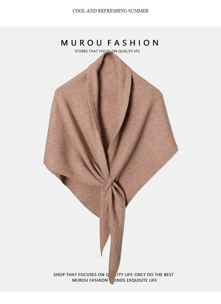 🔥Last Day Promotion - ￡12.99!💖Women's Solid-Color Cashmere Scarf, Your Everyday Touch of Elegance!🍂