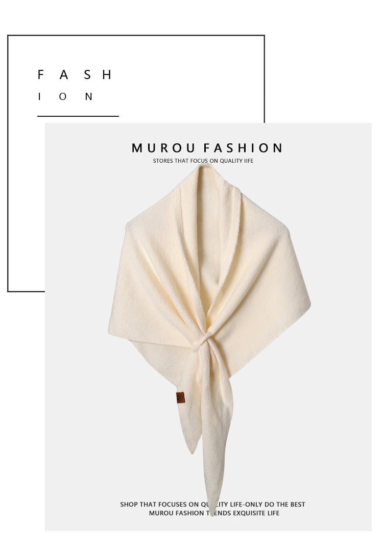 🔥Last Day Promotion - ￡12.99!💖Women's Solid-Color Cashmere Scarf, Your Everyday Touch of Elegance!🍂