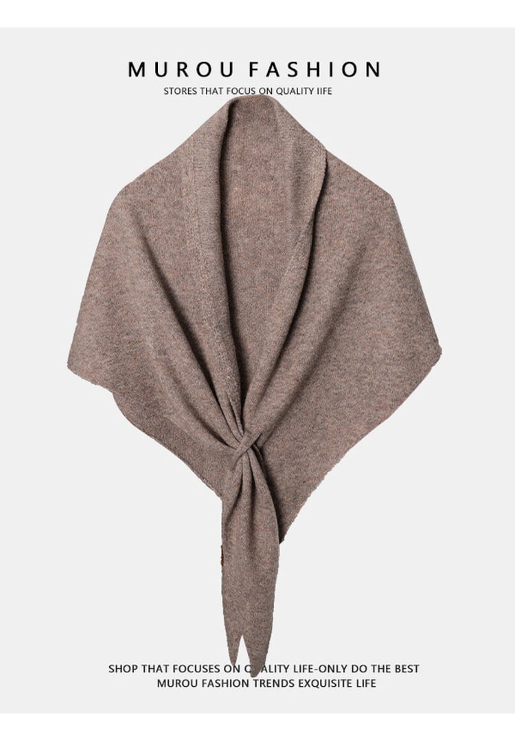 🔥Last Day Promotion - ￡12.99!💖Women's Solid-Color Cashmere Scarf, Your Everyday Touch of Elegance!🍂