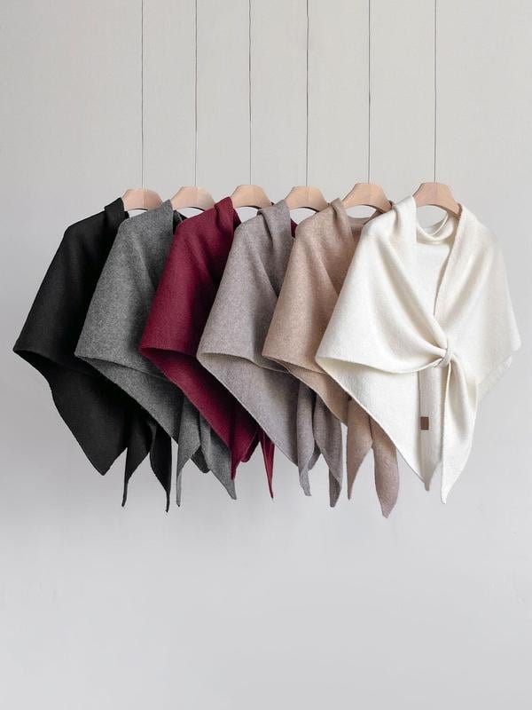 🔥Last Day Promotion - ￡12.99!💖Women's Solid-Color Cashmere Scarf, Your Everyday Touch of Elegance!🍂
