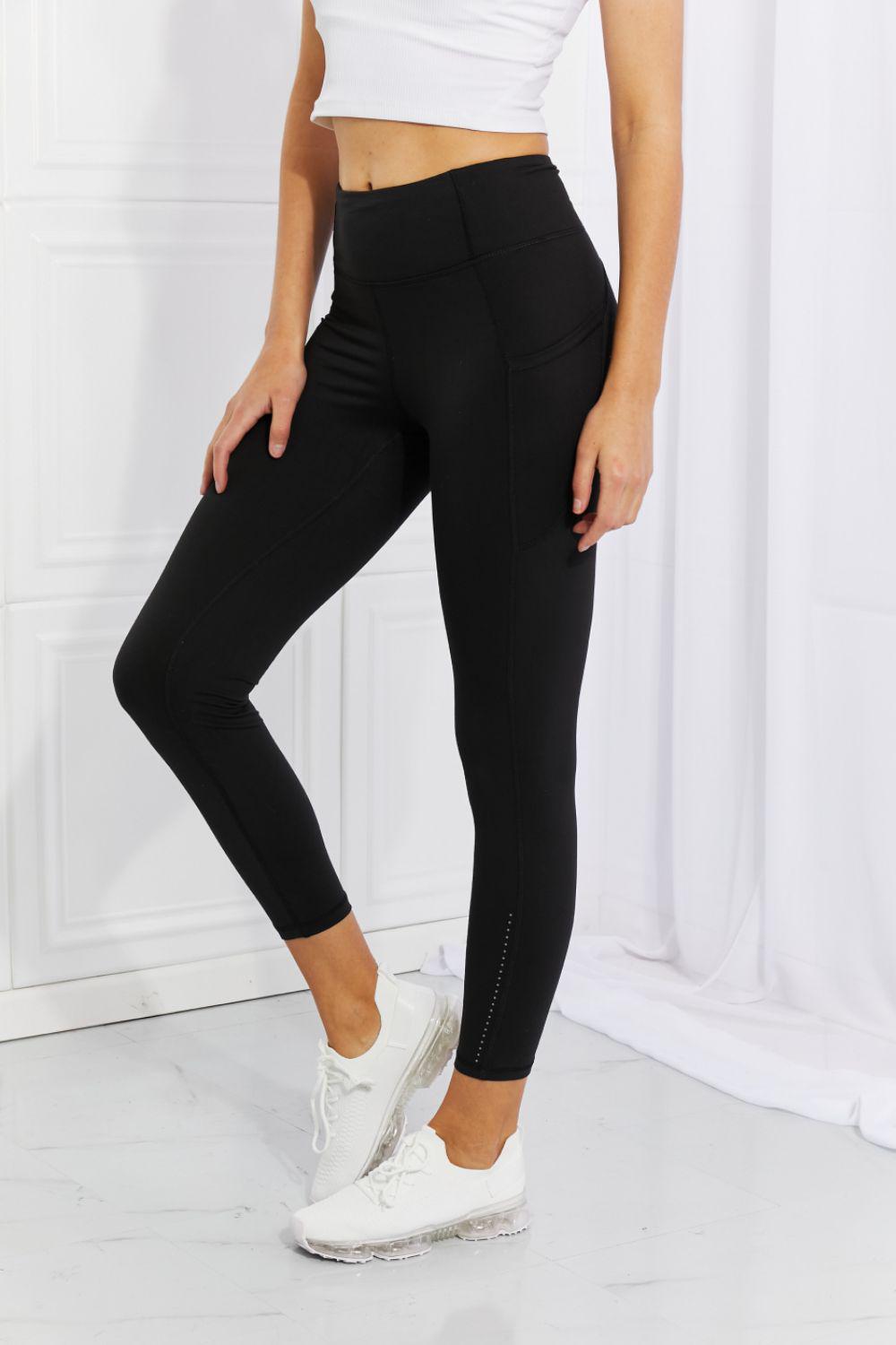 Blue Zone Planet | Leggings Depot Leggings in allen Größen – Verstärkend und Verlängernd – Reflektierende Punkte Aktiv-Leggings