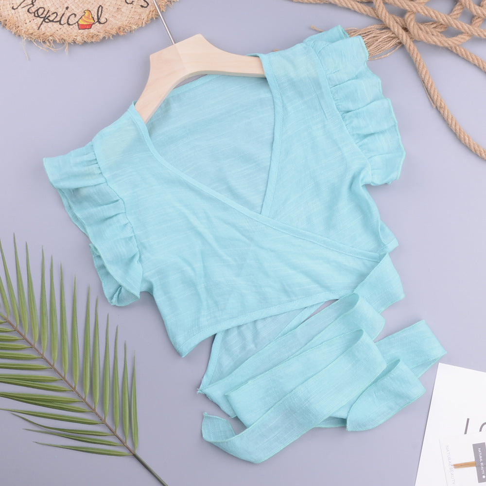 Sexy Vacation Beach Cross Cardigan