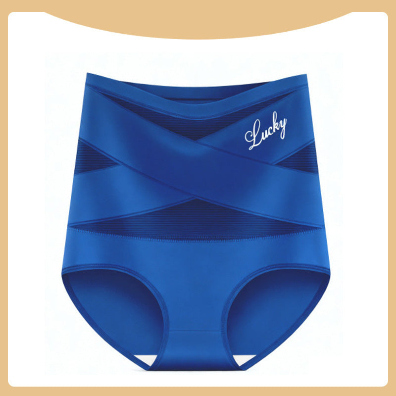 💖💖Last Day-Buy 1 Get 3 Packs💖Plus-Size High-Waist Cross Tummy Control Panties