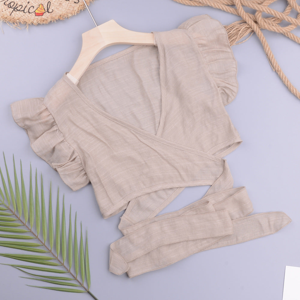 Sexy Vacation Beach Cross Cardigan