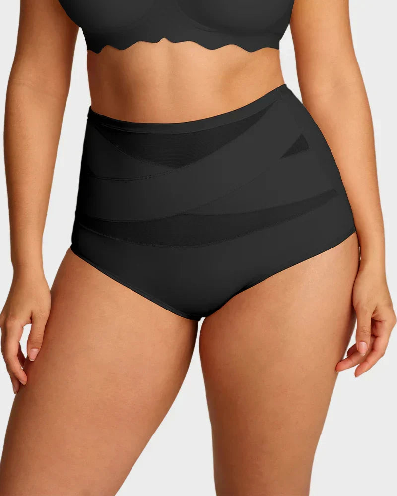 💖💖Last Day-Buy 1 Get 3 Packs💖Plus-Size High-Waist Cross Tummy Control Panties