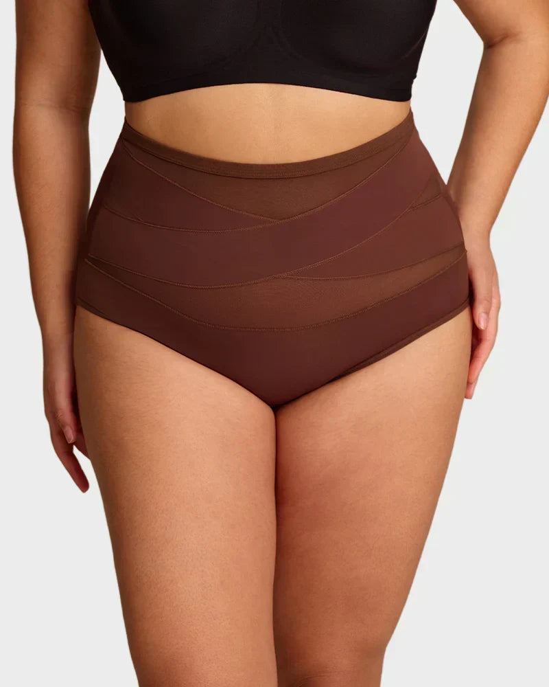 💖💖Last Day-Buy 1 Get 3 Packs💖Plus-Size High-Waist Cross Tummy Control Panties