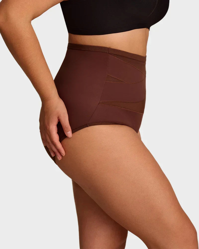 💖💖Last Day-Buy 1 Get 3 Packs💖Plus-Size High-Waist Cross Tummy Control Panties