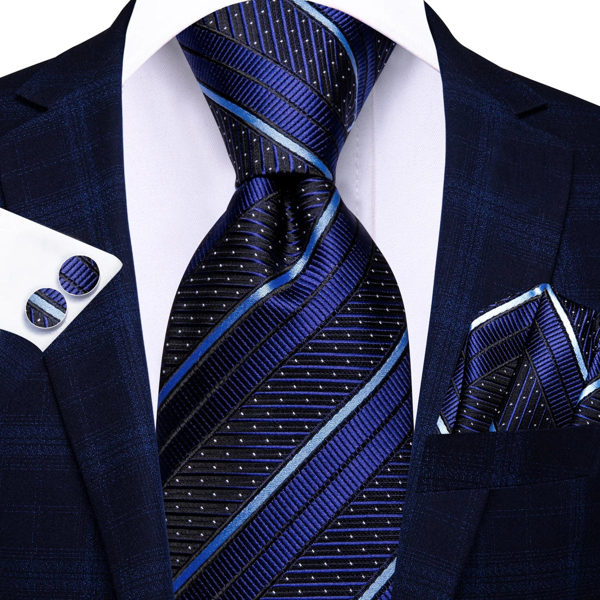 Men's Stylish Polka Dot Tie Collection