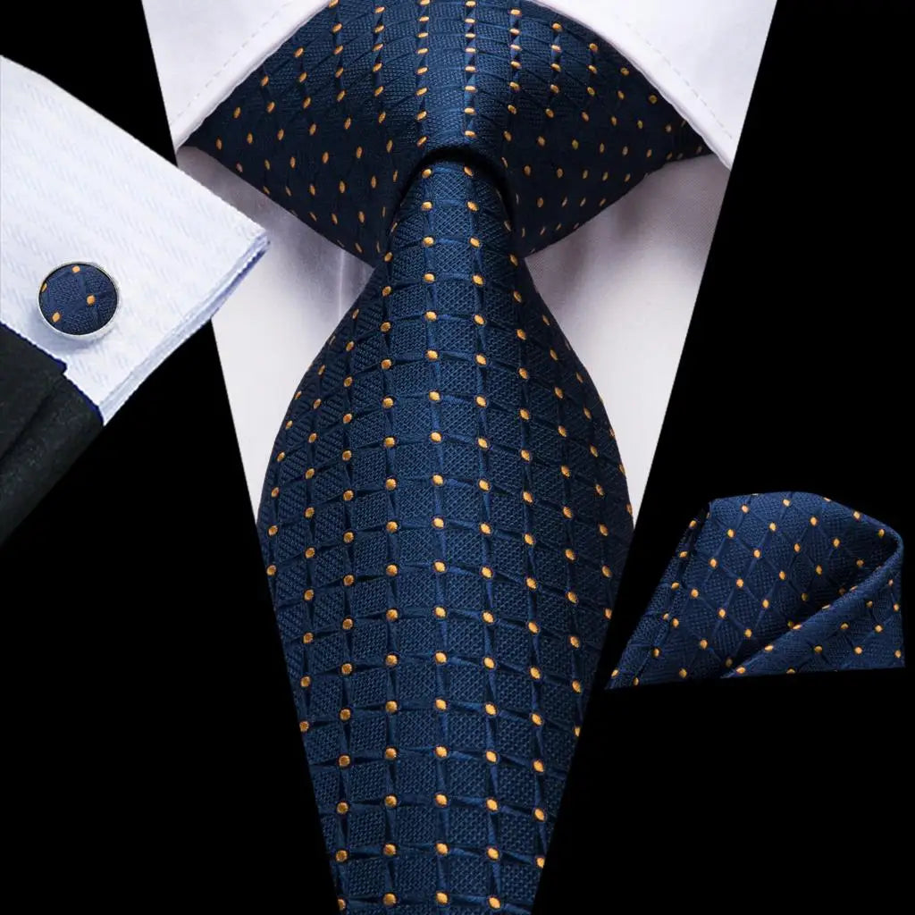 Men's Stylish Polka Dot Tie Collection