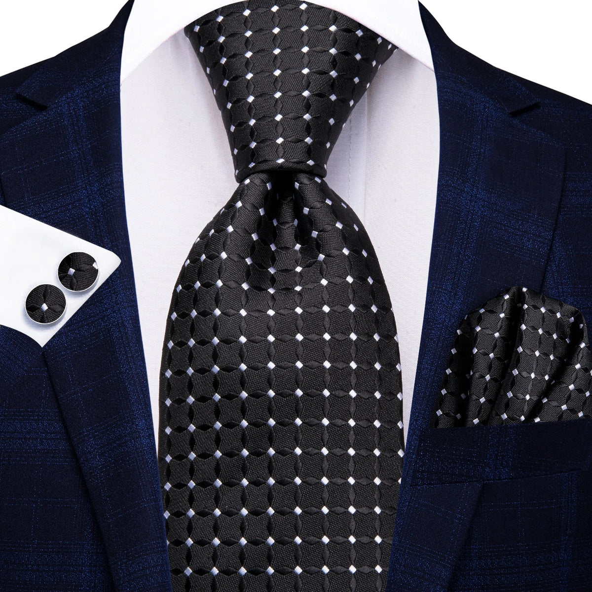 Men's Stylish Polka Dot Tie Collection