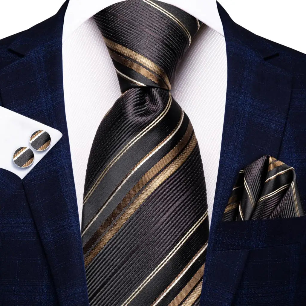 Men's Striped Ties for Formal and Business Wear