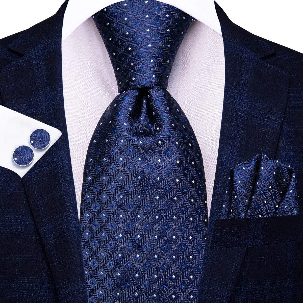 Men's Stylish Polka Dot Tie Collection