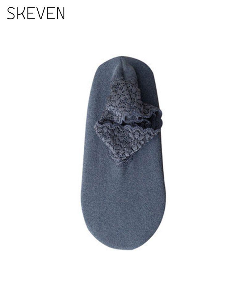 Chaussettes chaudes en dentelle tendance