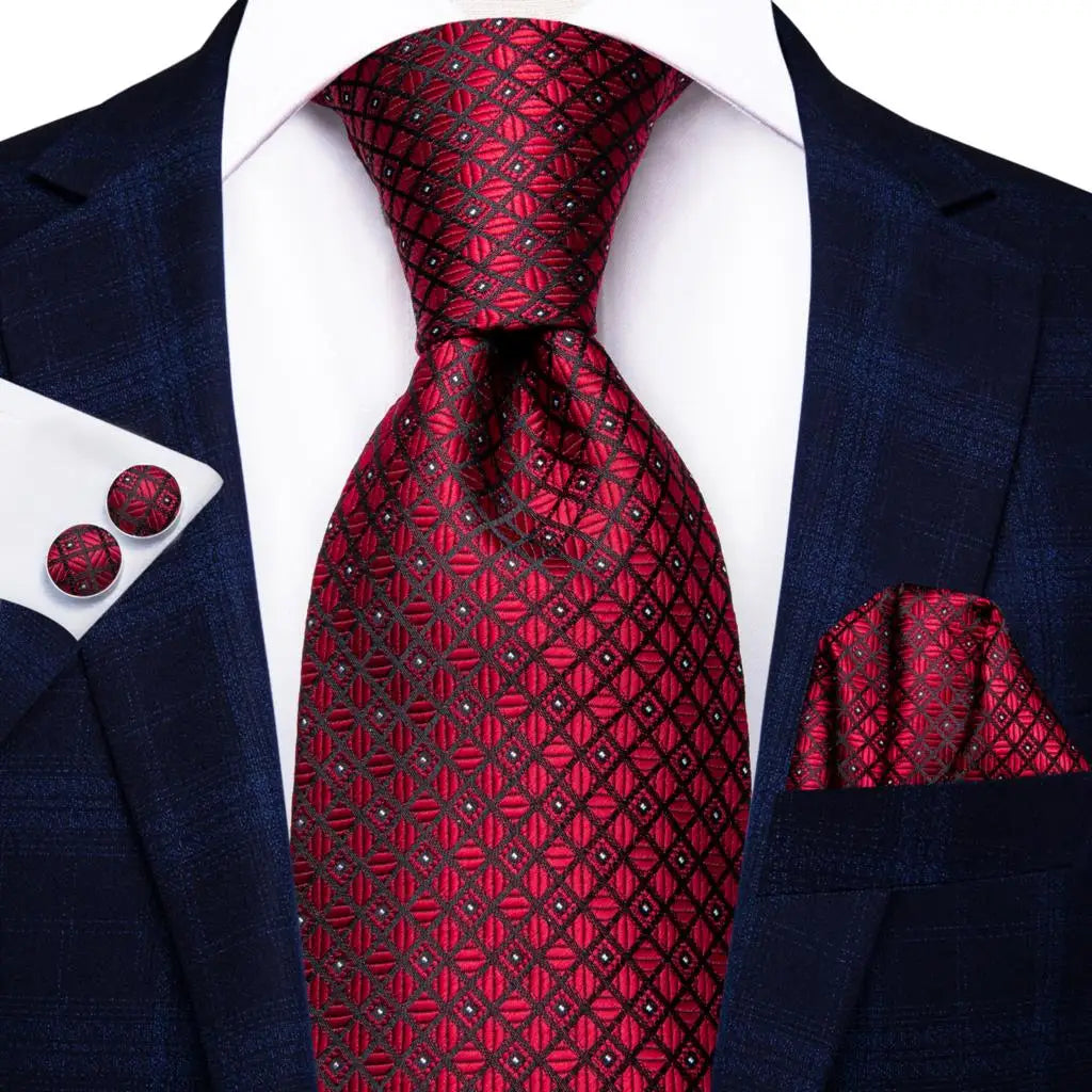 Men's Stylish Polka Dot Tie Collection