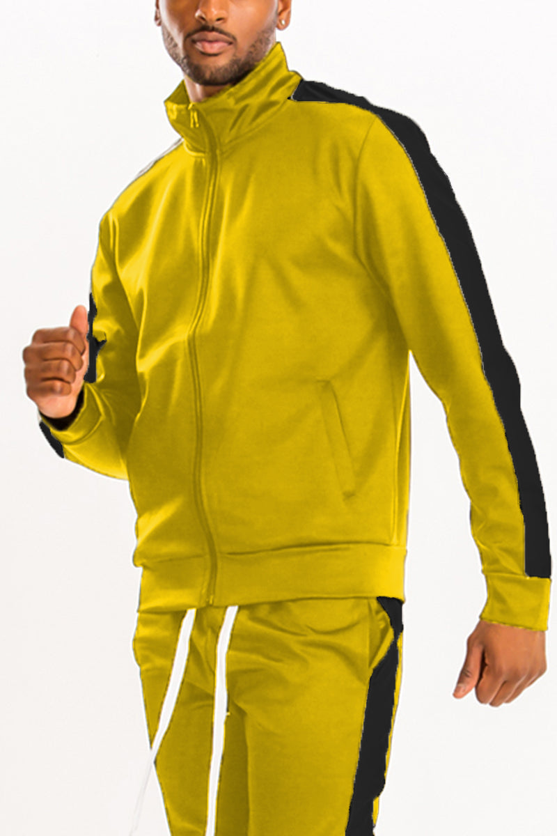 Men's Single Stripe Full-Zip Track Jacket
