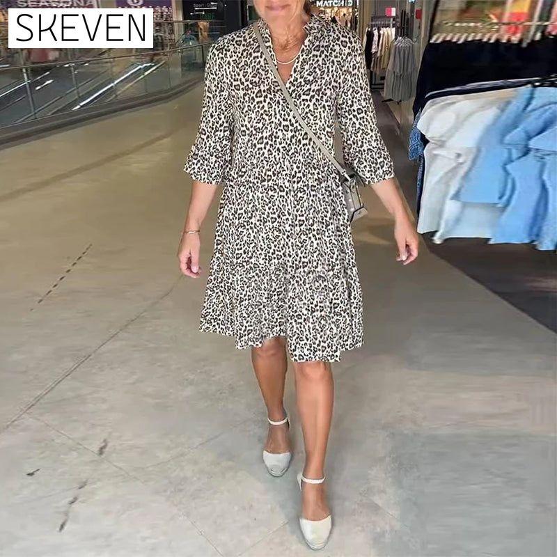 Leopard Print Dress