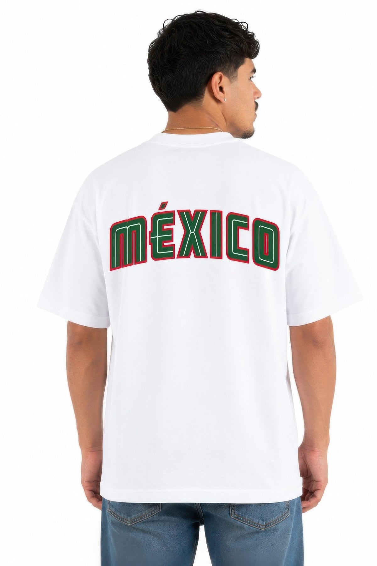 Mexico Print Heavy Weight Graphic Print 7.5 Oz Tee