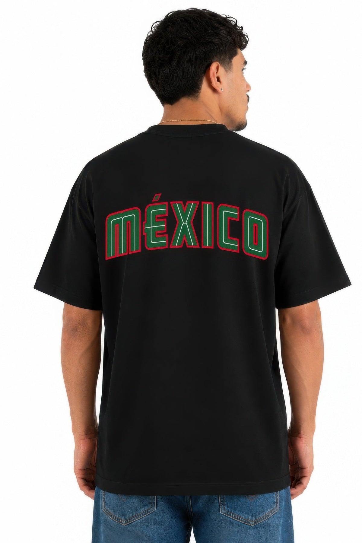 Mexico Print Heavy Weight Graphic Print 7.5 Oz Tee
