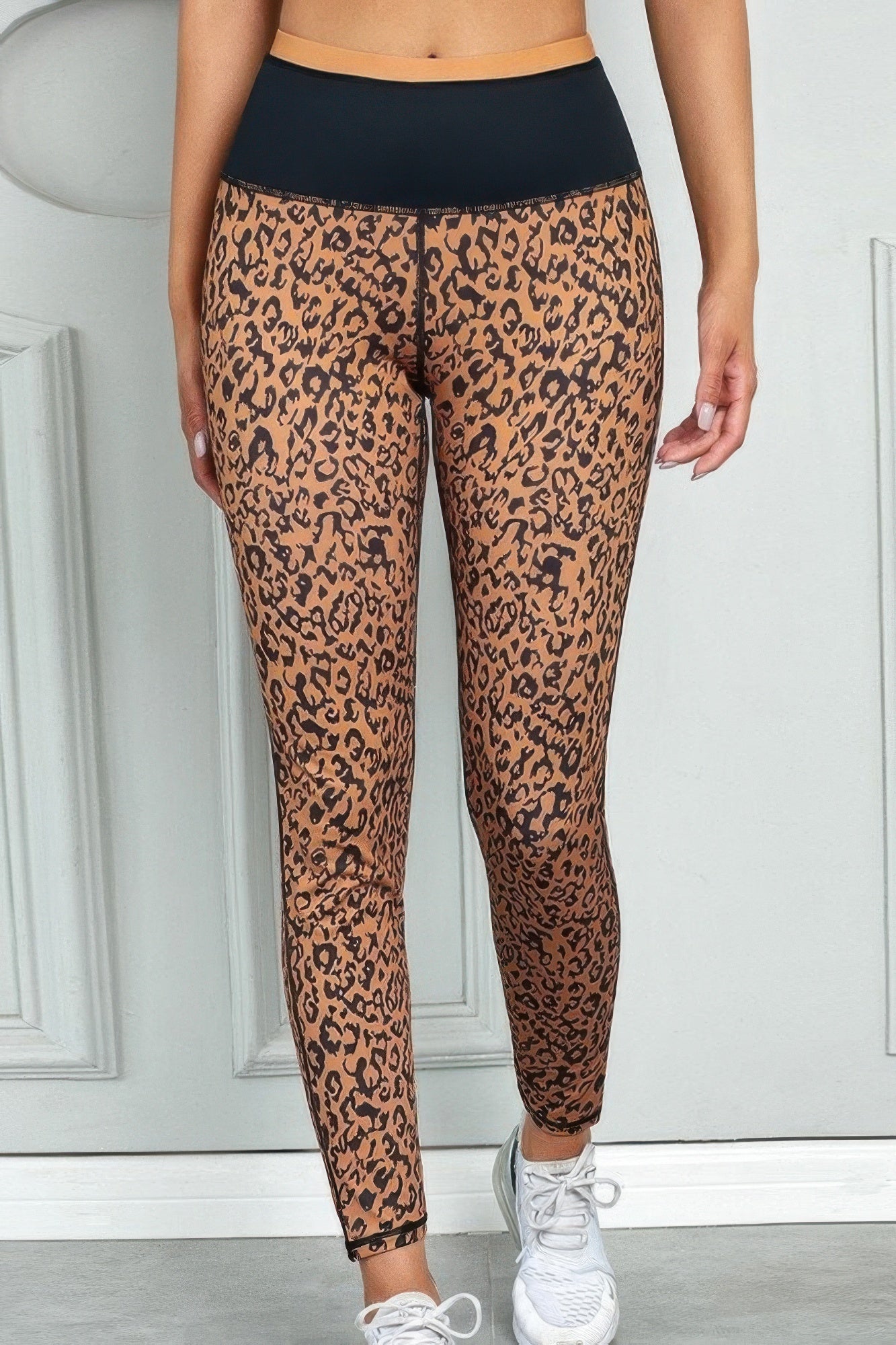 Leopard Print Activewear Leggings
