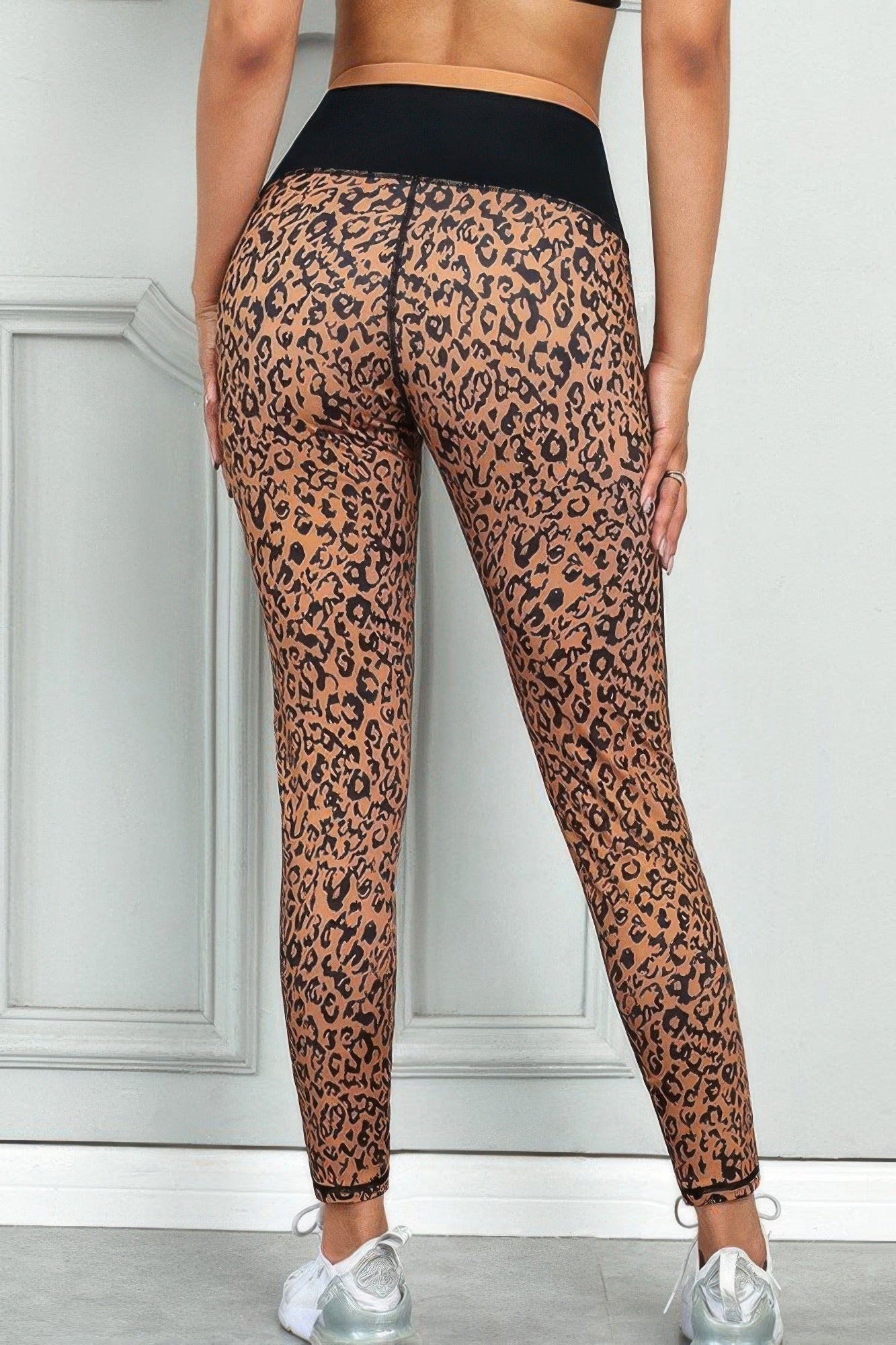 Leopard Print Activewear Leggings