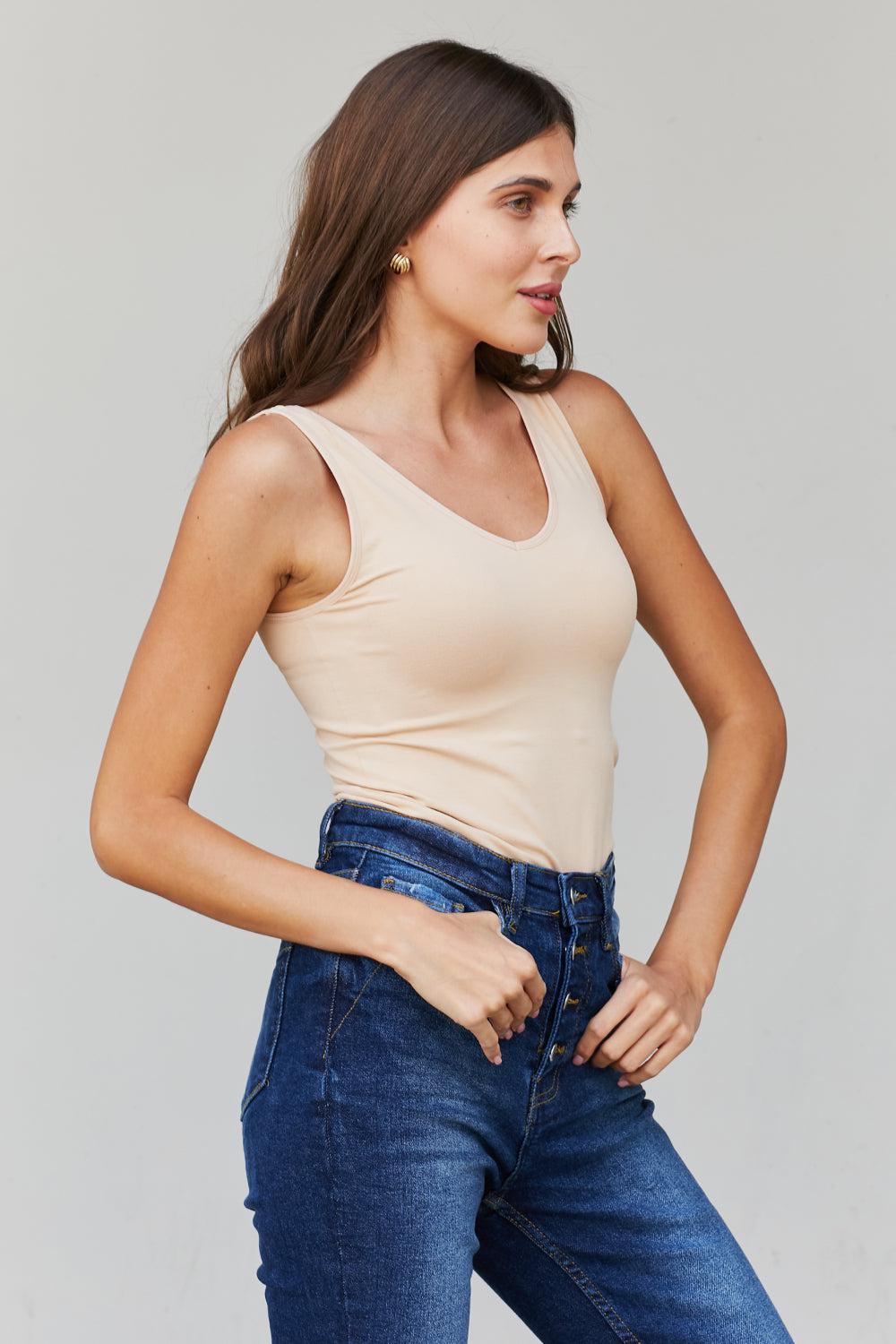 Blue Zone Planet |  Yelete You Make Me Better Tank in Nude