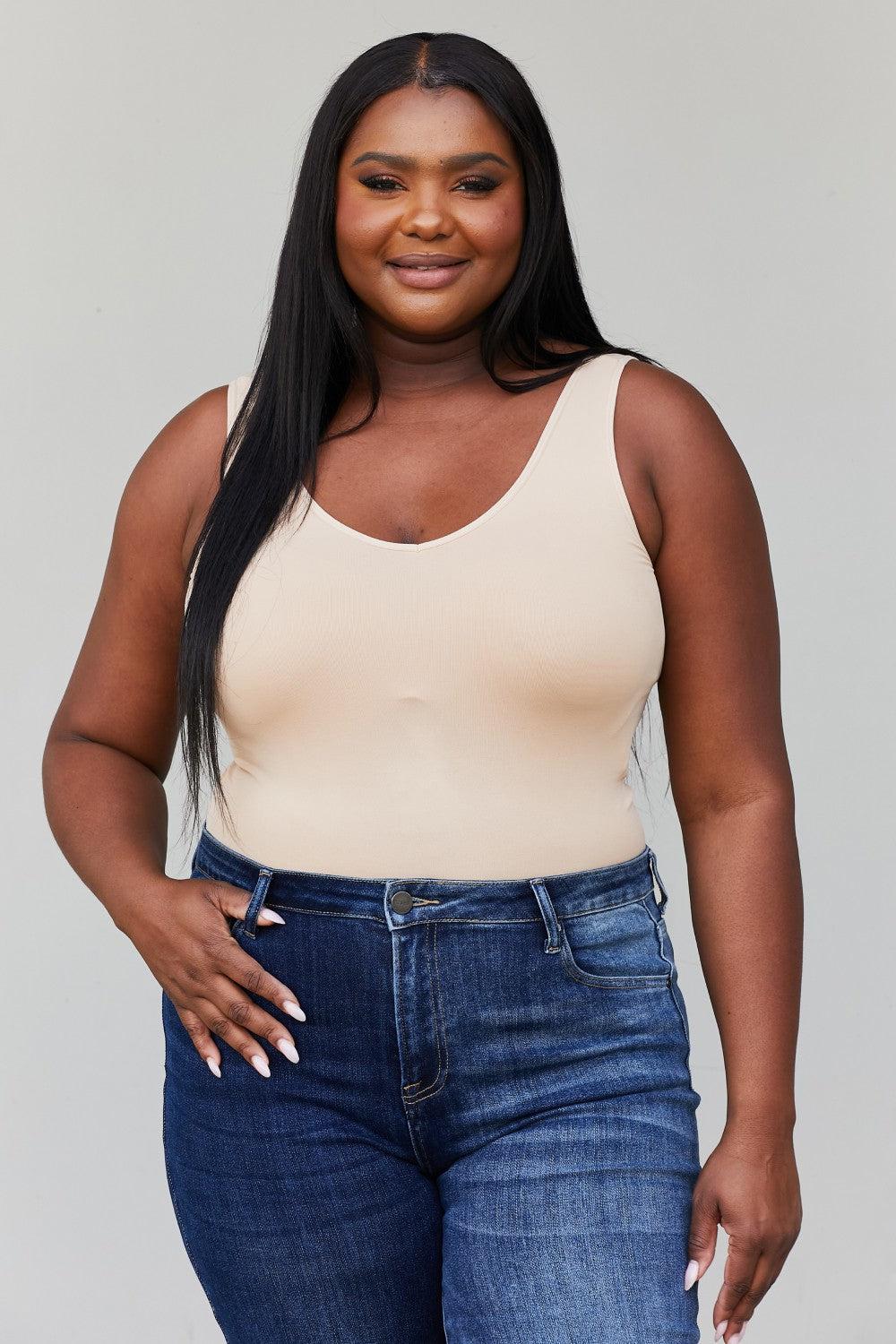 Blue Zone Planet |  Yelete You Make Me Better Tank in Nude