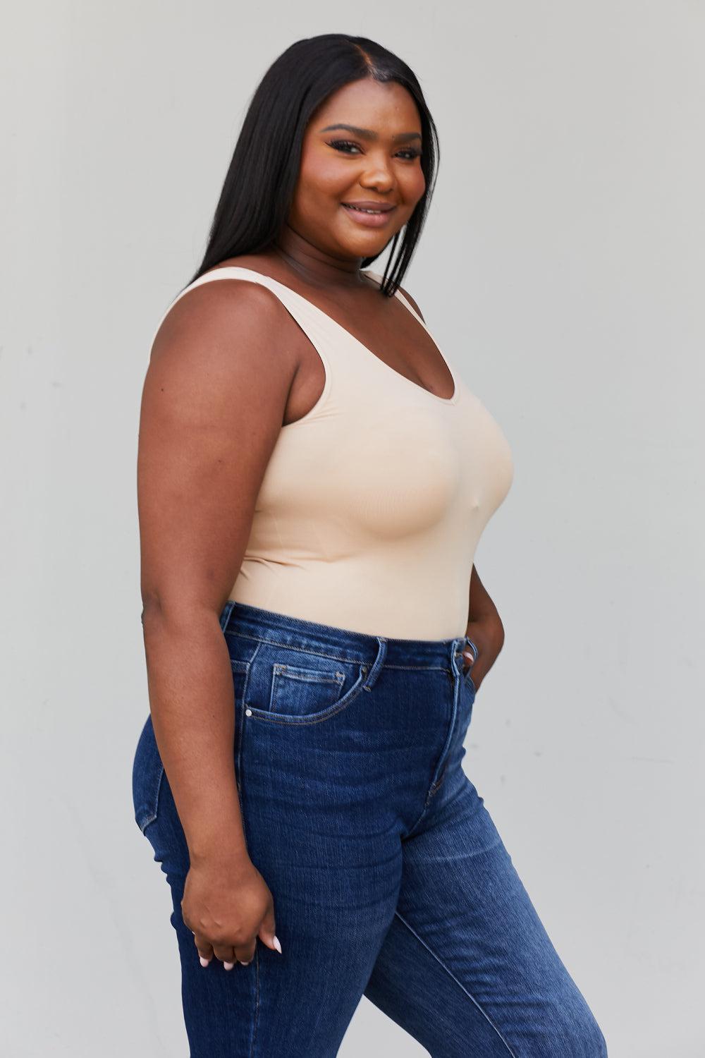 Blue Zone Planet |  Yelete You Make Me Better Tank in Nude
