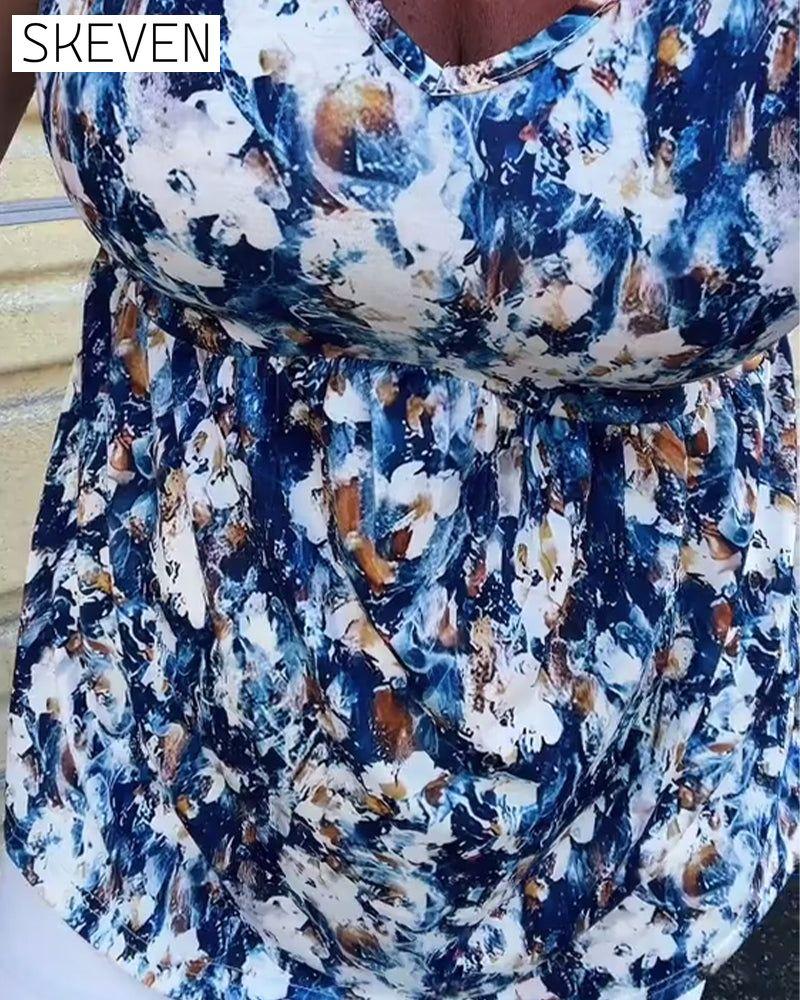 Sexy Printed Sleeveless Tank Top