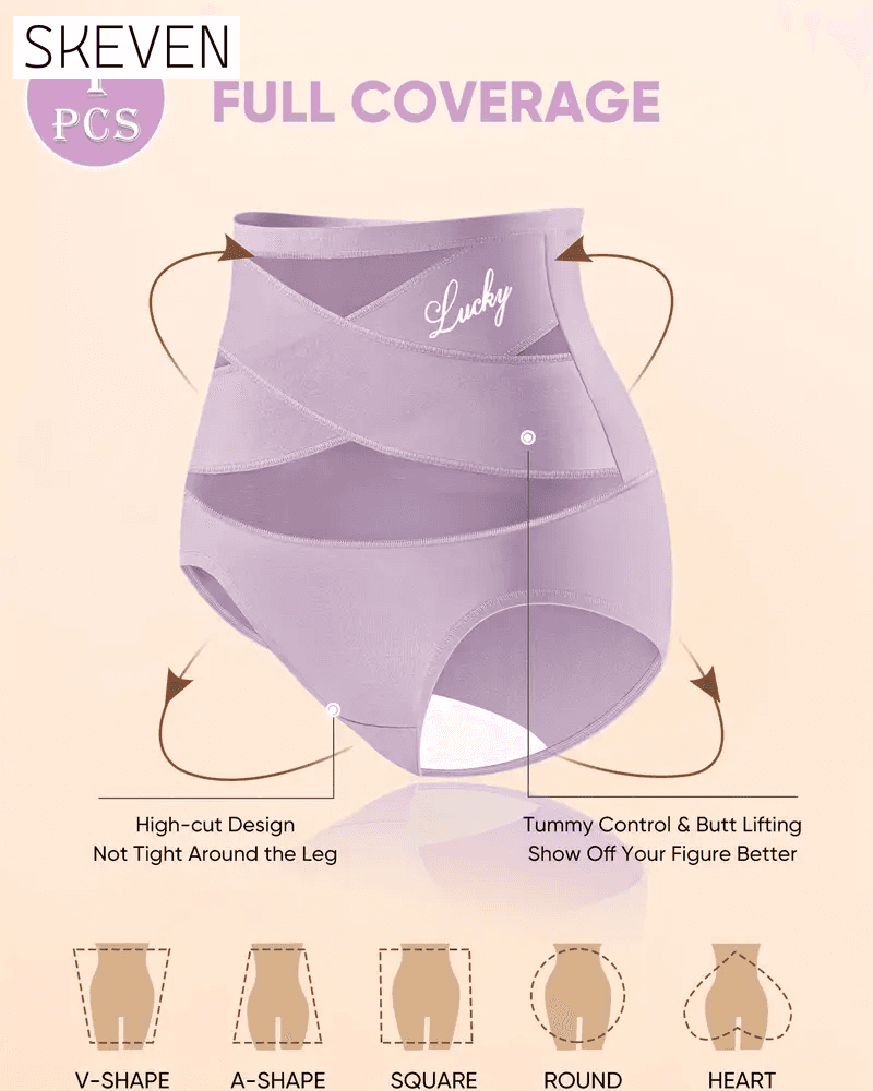 Women's High-Waisted Seamless Tummy Control Butt-Lifting Underwear