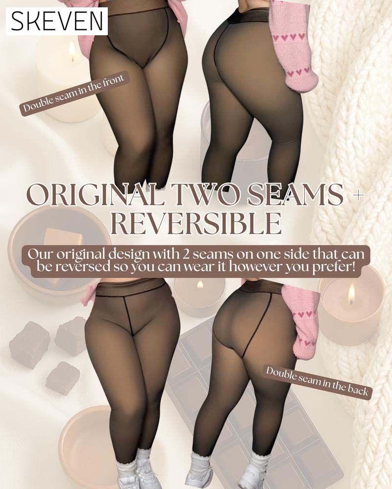 One-Seam Shaping Fleece Leggings