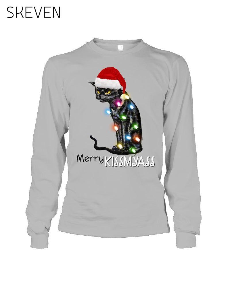Simple Long Sleeve Chritmas Top