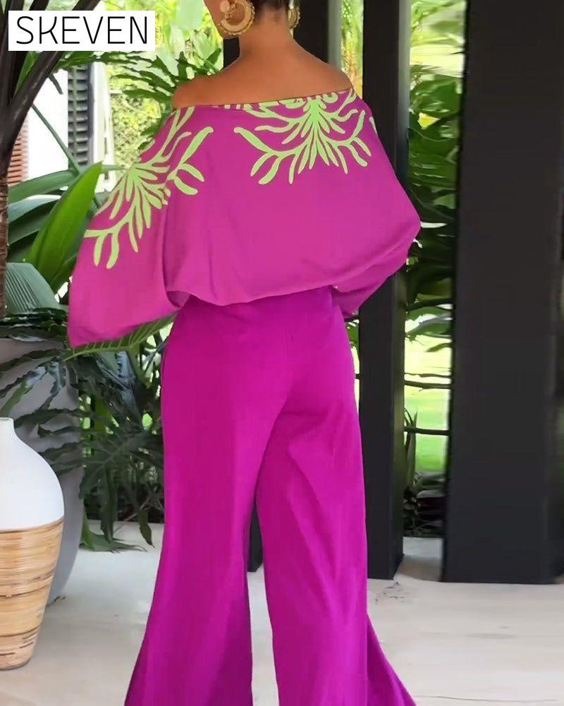Ladies elegant one shoulder Blouse blouse&shirts spring summer