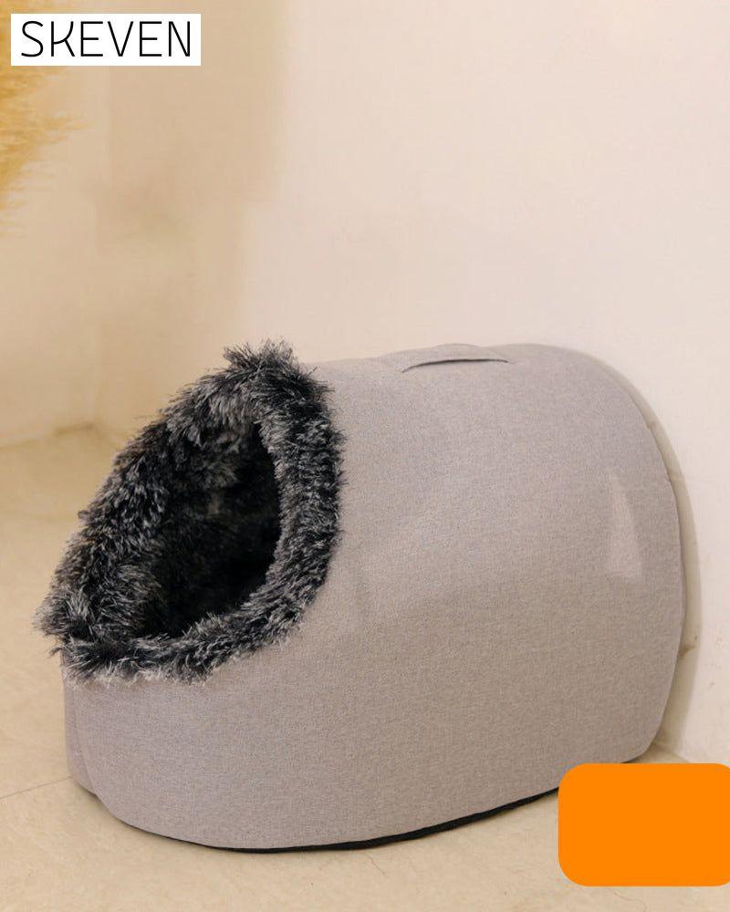 OFFWinter Warm Pet Cave Bed