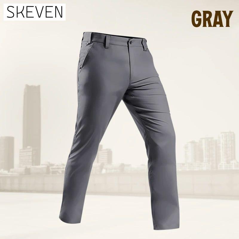Sportliche Herren-Khakihose mit dehnbarem Bund