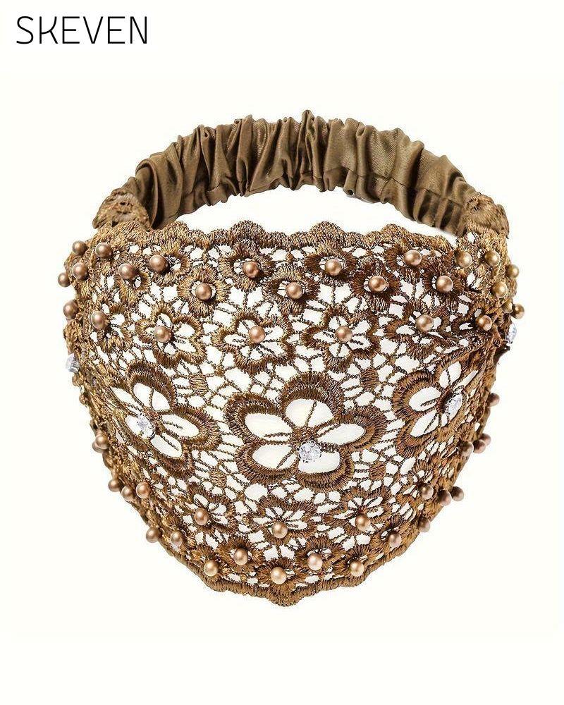 Plum Blossom Hollow Headband