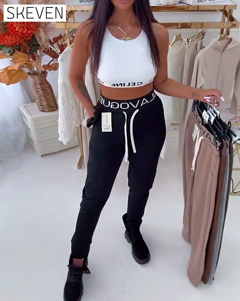 Tummy-Controlling And Hip-Lifting Skinny Pants