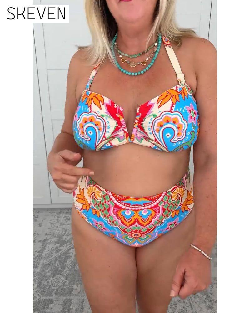 Maillot de bain trois pièces pour les vacances