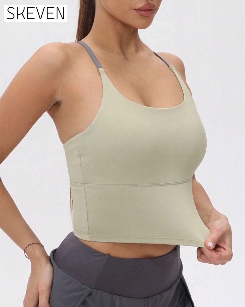 Sport-Tanktop mit integriertem Brustpolster