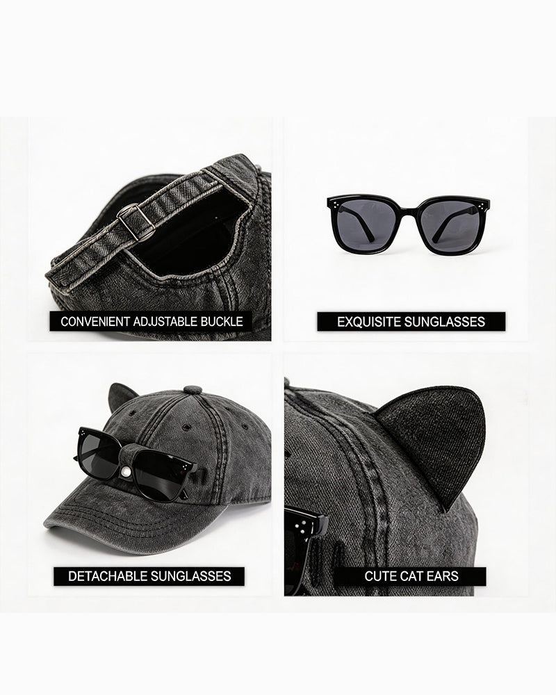 Unique Cat Ear Cap