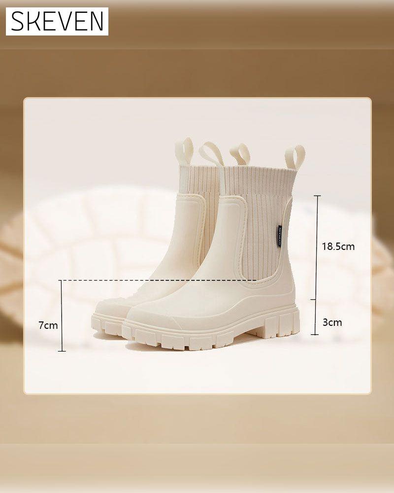 ☔️Waterproof Non-Slip Thick Sole Mid-Calf Boots