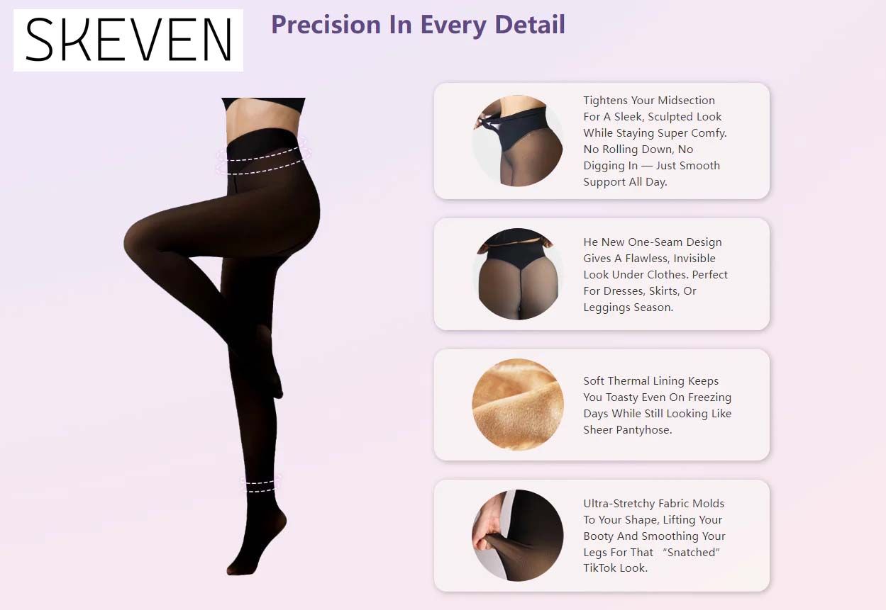 One-Seam Shaping Fleece Leggings