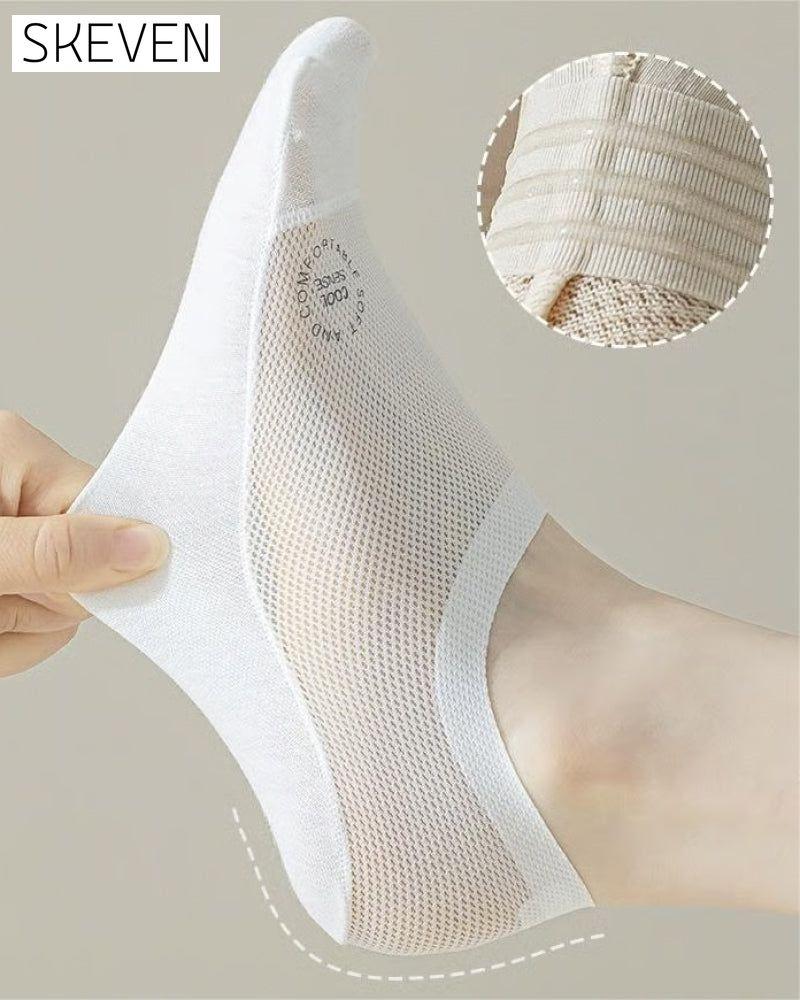 Ultra Thin Liner Socks Non Slip ComBed Cotton No Show Socks