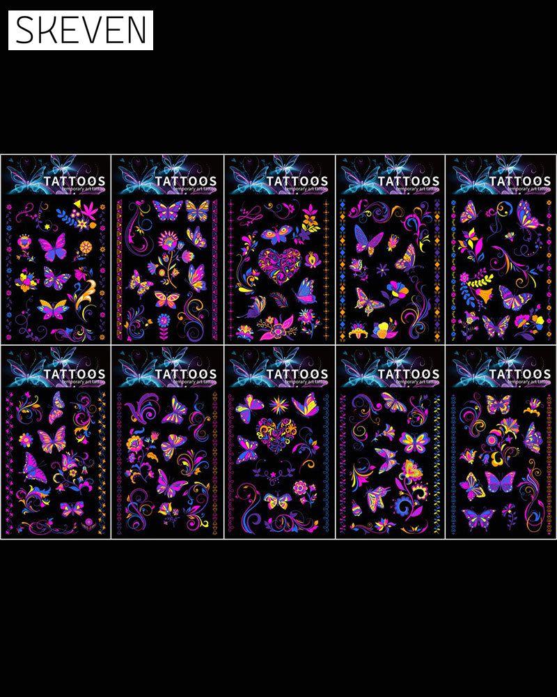 Fluorescent Tattoo Stickers