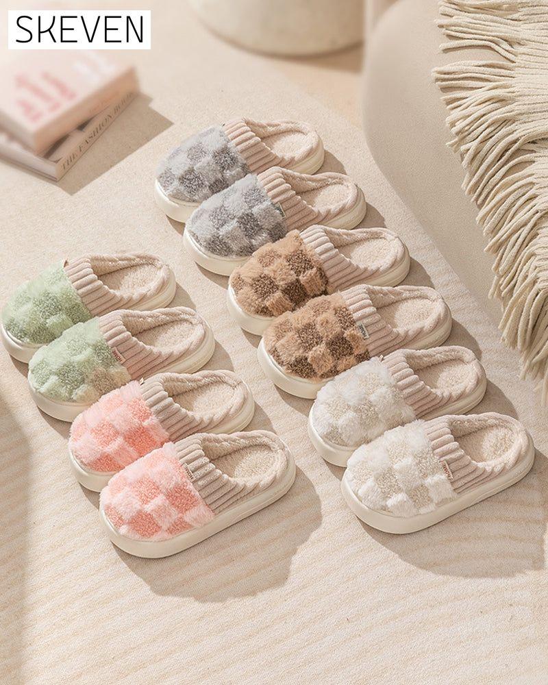 Indoor home non-slip warm slippers