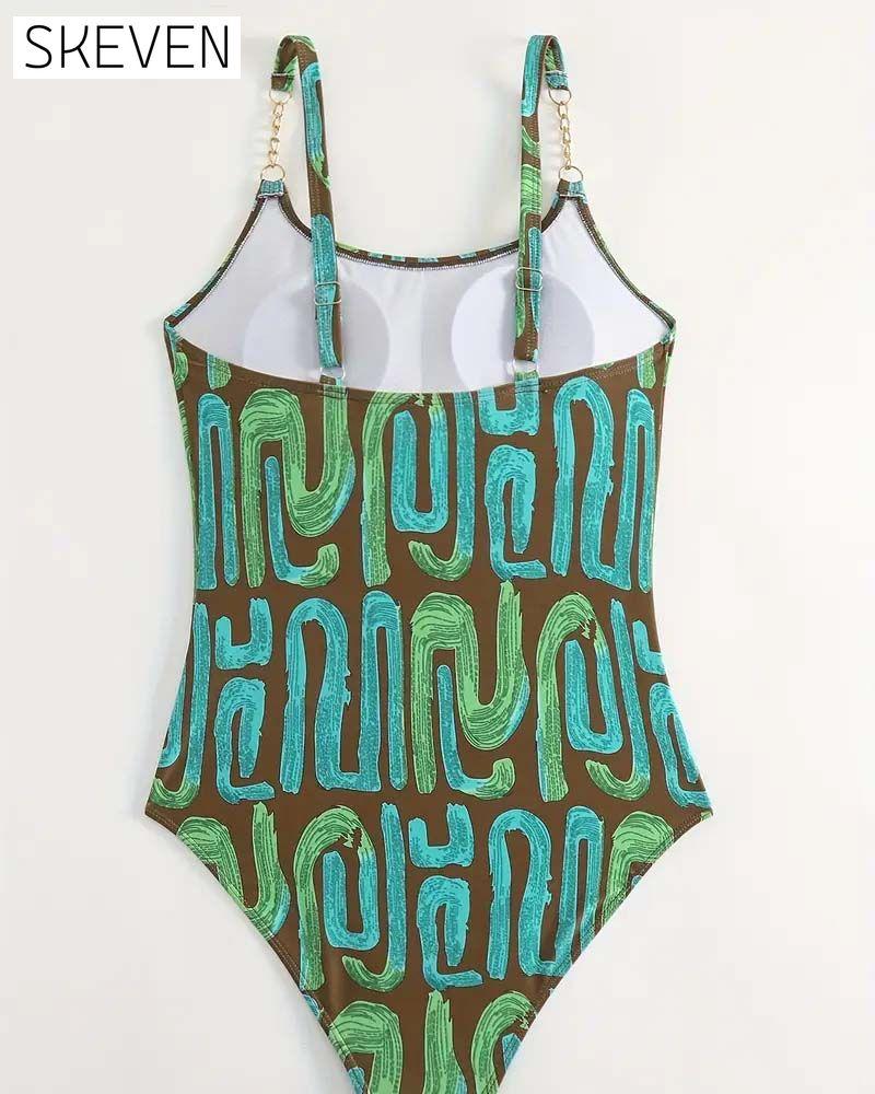 Sexy One-Piece Suspender Swimsuit