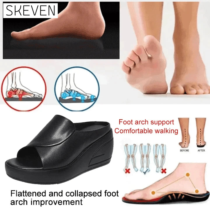 soft sole wedge sandals