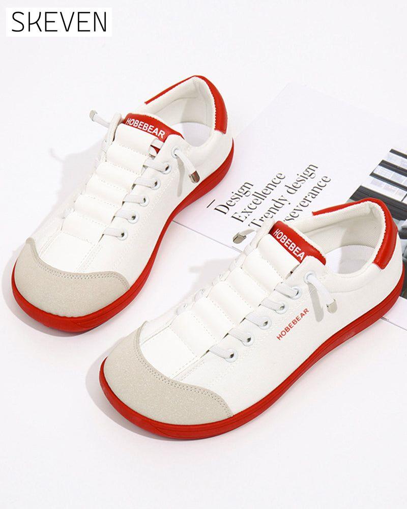 Damen-Sneaker mit breiter Zehenpartie