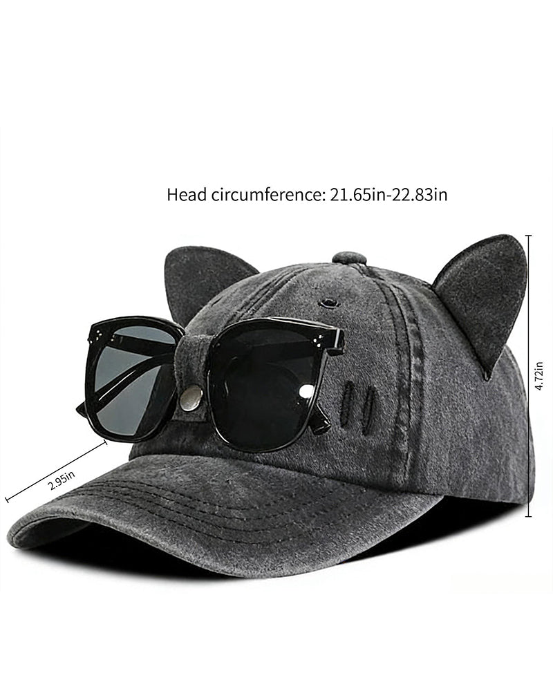 Unique Cat Ear Cap